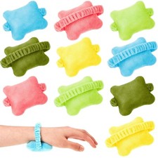 Kosiz 10 Pcs Wearable Mouse Wrist Rest Colored Keyboard Wrist Rest Comfortabl... picture