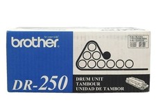 Brother DR-250 Drum Unit Black Genuine Original OEM Sealed Box Brand New picture