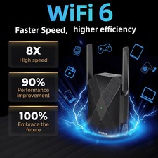 WiFi 6 Range Extender 3000Mbps for 12,000 sq ft Coverage picture