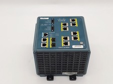 CISCO IE-3000-8TC DIN RAIL 3000 SERIES INDUSTRIAL 8 PORT ETHERNET SWITCH MODULE picture