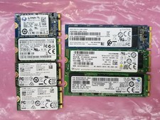 Mixed Lot of 7 Various 16GB 32GB 128GB M.2 2242/2280 SATA SSD Solid State Drives picture