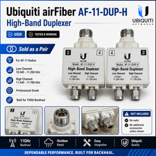 Pair of Ubiquiti airFiber AF-11X High Band Filters 11GHz Used U.S. picture