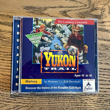 The Yukon Trail PC CD-ROM Complete Learning Company Windows Mac Gold Rush Game picture