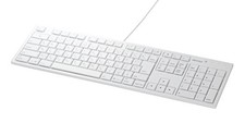 Buffalo BUFFALO Full Keyboard USB Connection Scissors Mac Model White picture