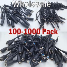 LOT AC/ DC Power Charger Converter Cable For HP Dell Blue Wholesa 7.4mm To 4.5mm picture