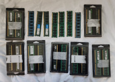 Mixed Lot (21 Pcs) DDR2 RAM Kingston Samsung ProMAS Apscer Ramaxek  Crucial picture