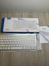 Omoton KB066 Bluetooth Wireless Keyboard for Android and iOS White—New picture