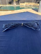DuKabel Top Series Braided 3.5mm Male to Male AUX Cable - Gray / 26ft VERY LONG picture