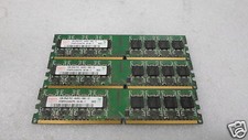 LOT OF 3 HYNIX HYMP512U64CP8-S6 1GB 2RX8 PC2-6400U-666-12 RAM picture