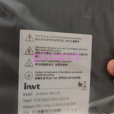 1PCS NEW INVT SV-DA200-0R4-2-D0 Servo Drive Fast transportation picture