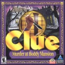 Clue Murder At Boddy Mansion PC CD solve mystery crime kill computer board game picture