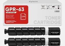 ** NEW Canon Toner | GPR63 / GPR-63 | Black | With Chips | Compatible | 2-Pack picture