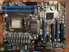MSI 970A-G46 ATX Socket AM3+ Motherboard & AMD FX 8-Core Processor + Heatsink picture