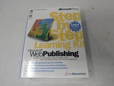 WEB PUBLISHING STEP BY STEP LEARNING KIT By Microsoft Press 2000 (238) picture