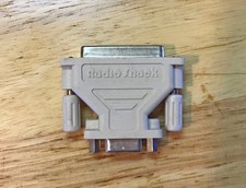 RADIO SHACK COMPUTER PORT ADAPTER FEMALE  DB25 TO DB9 VINTAGE picture
