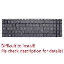 Original US Black Backlit Keyboard for HP 470 G7 Backlight picture