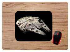 STAR WARS MILLENNIUM FALCON CUSTOM MOUSE PAD DESK MAT HOME SCHOOL GIFT STAR WARS picture