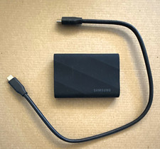 Samsung SSD T9 4TB USB-C External SSD Black for PC/Mac MU-PG4T0B w/ USB-C Cable picture