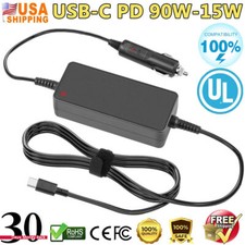 USB-C CAR Charger for Dell Latitude 3320 3400 3510 5510 7200 7520 9520 9330 picture