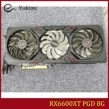 FOR ASROCK AMD Radeon RX 6600 XT Phantom Gaming D 8GB OC GDDR6 Video Graphics picture