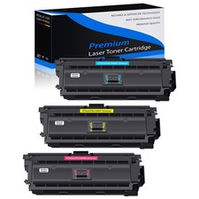 3PK Toner Set CF361X 362X 363X for HP 508X Color LaserJet M577dn M577f M577 MFP picture