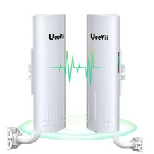 2x Wireless Bridge CPE820 5.8G 1Gbps Point to Point WiFi Outdoor CPE Plug & Play picture