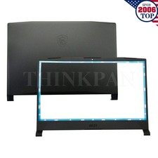 New MSI Katana GF66 11UE 11UG MS-1581 MS-1582 LCD Back Cover Lid + Front Bezel picture