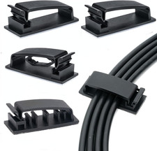 Cable Clips 50PCS Self Adhesive Cable Management Clips Cord Organizer Wire picture