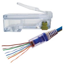 Platinum Tools 100010C EZ-RJ45 Cat6+ Connects, 50/Clamshell picture