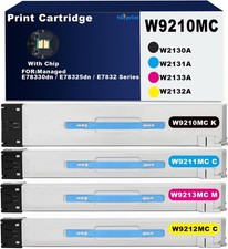 Compatible w/ HP W9210MC W9211MC W9212MC W9213MC Toner 4-Pack E78330dn E78325dn picture