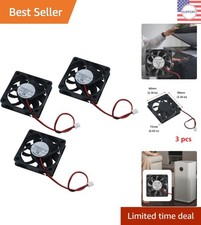 3 Pack Brushless 12V Cooling Fans 60x60x15mm for Silent 3D Printer Performance picture