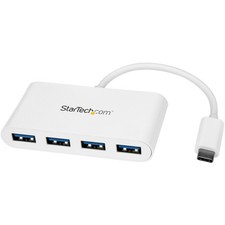 StarTech 4 Port USB C Hub with 4x USB-A (USB 3.0 SuperSpeed 5Gbps) - USB Bus picture