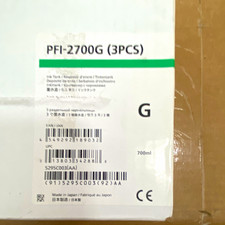 Canon PFI-2700G Genuine Original Ink Tank 700ml 3-Pack 5295C003AA picture