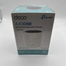 TP-Link Deco X55 AX3000 WiFi 6 Mesh System Router 1-Pack New Sealed picture