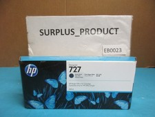 GENUINE HP C1Q12A, 727 MATTE BLACK 300ml DESIGNJET INK, SEALED BOX EXP. 5/24 picture