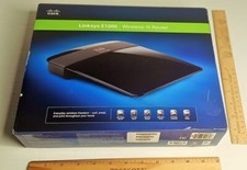 Cisco Linksys E1200 wireless n router in original box. (See Pictures) picture