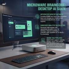 Microware Braincore DeskTop AI Suite - Lifetime License(1 PC) for Windows picture
