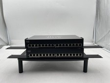 Lot of 2 Cisco SG100-16 V2 16 Port Gigabit Network Switch picture