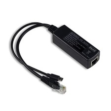 PoE Splitter Gigabit 5V Micro USB Power Ethernet To Raspberry Pi 3B+ Echo Dot picture