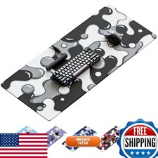 Kraken Keyboards DRIP Edition XXL Gaming Mouse Pad 36x16 Black & White picture