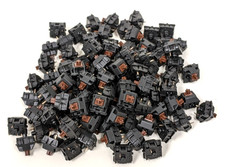 Cherry MX Brown Mechanical Keyboard Switches 3-Pin Plate Mount Tactile 100pcs picture