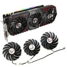 For MSI GTX1080ti GAMING TRIO GPU Cooling Fan Replacement Cooler Fan Accessories picture