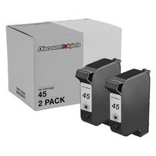 Reman Replacement for HP 45 51645A Ink Cartridges 2-Pack picture