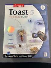 Roxio Toast 5 Titanium CD/DVD Burning Software for Apple Power PC Macs (L) picture