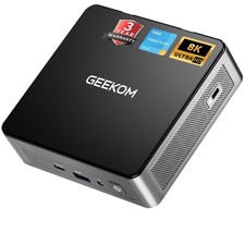 GEEKOM Air12 Mini PC, Intel 7505Beats N5095, 8GB DualSlot RAM, 256GB SSD picture