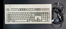 Vntg IBM Model M 1391401 -Sep 18, 1987  Bolt-Mod Restored + Cables-Rainbow Plate picture