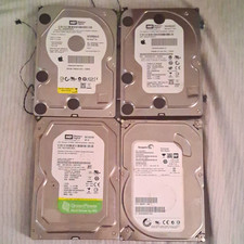 Lot of 4 WD/Seagate 3.5