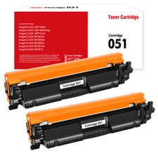 2 Pack CRG-051 Toner Cartridge For Canon ImageCLASS LBP162dw MF264dw Printer picture