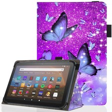 Universal 10 10.1 Inch Android Tablet Case,Slim Folding Stand Cover for All 9... picture