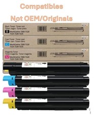 Xerox 7125 Toner 006R01457 006R01458 006R01459 006R01460 Compatible 4-Pack picture